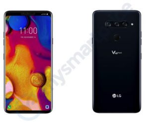 LG V40 filtrado: teléfono con 5 cámaras.
