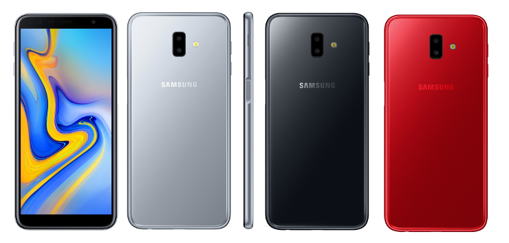 El galaxy J6 Plus se une a la doble cámara