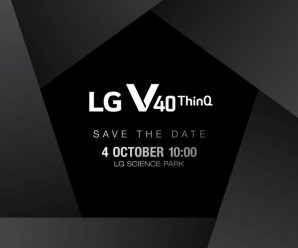Se confirma fecha de lanzamiento para el LG V40 ThinQ