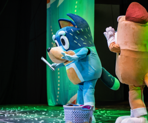 Bluey y Bingo debuto en El Salvador con un espectáculo único y familiar
