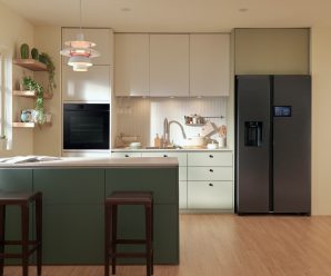 Samsung presenta nueva línea de refrigeradores inteligentes equipados con pantallas y funciones de IA