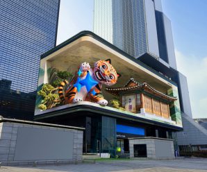 El boom del marketing 3D: pantallas gigantes  crean escenarios hiperrealistas a cielo abierto