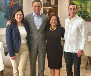Empresario dominicano Juan Tomás Díaz destaca labor de ministras salvadoreñas y resalta proyección internacional de El Salvador